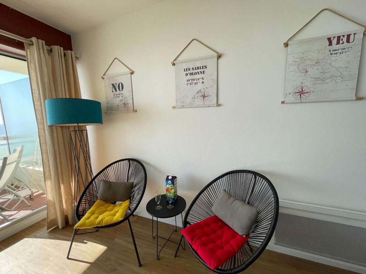 Grand Studio Cabine 4 Pers, Balcon, Renove, Proche Ocean, Saint-Hilaire-De-Riez - Fr-1-224C-160 Dış mekan fotoğraf